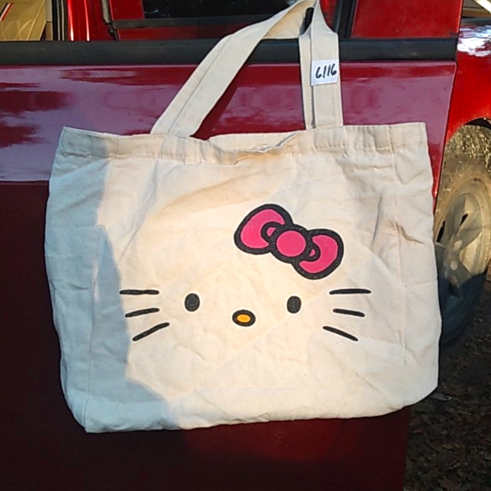 Hello kitty tote bag